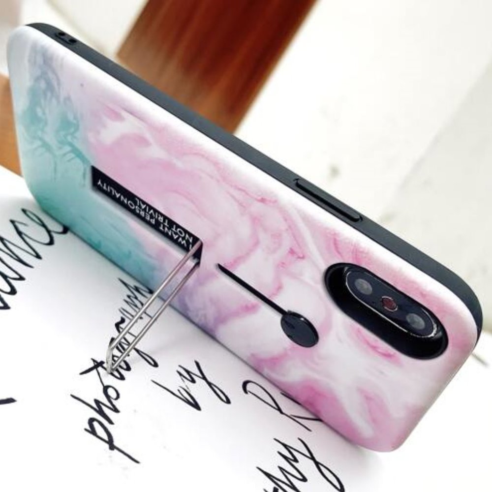 Marble Pattern Print iPhone Case - Picture 2 of 4